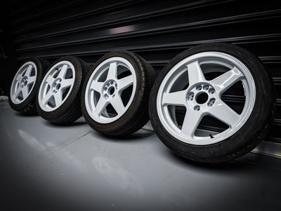 17" White Star Japanese Wheels x 4