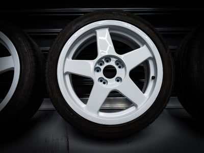 17" White Star Japanese Wheels x 4