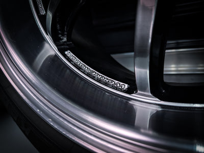 18" WORK D9R Glim Silver Wheels x 4