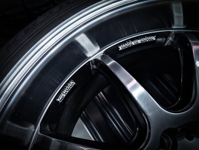 18" WORK D9R Glim Silver Wheels x 4