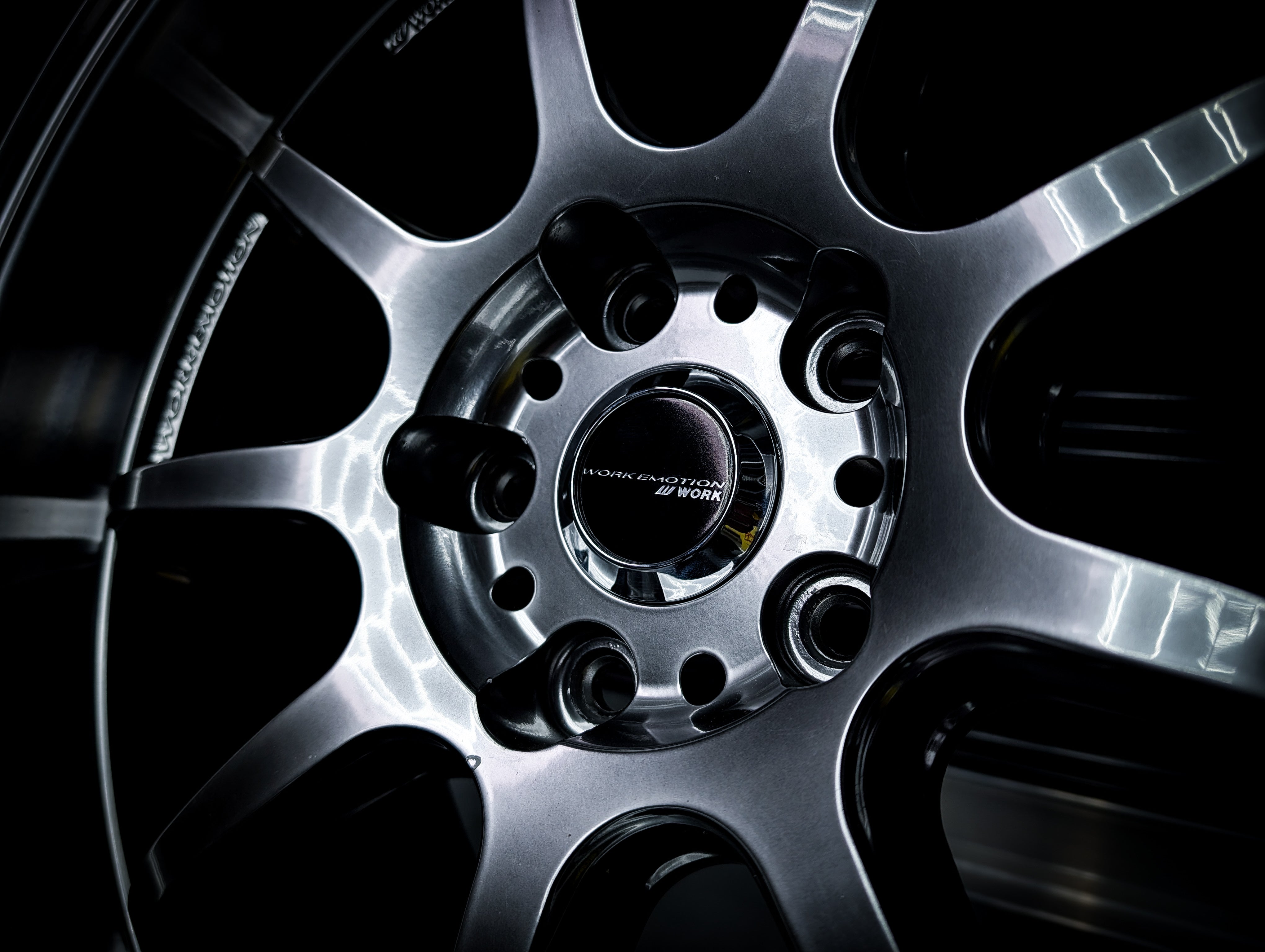 WORK Emotion Silver Edition GT5 | T7R | CR2P | D9R | ZR10 Centre Caps