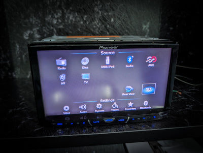 PIONEER Bluetooth Touchscreen Double Din Car Stereo TILT SCREEN