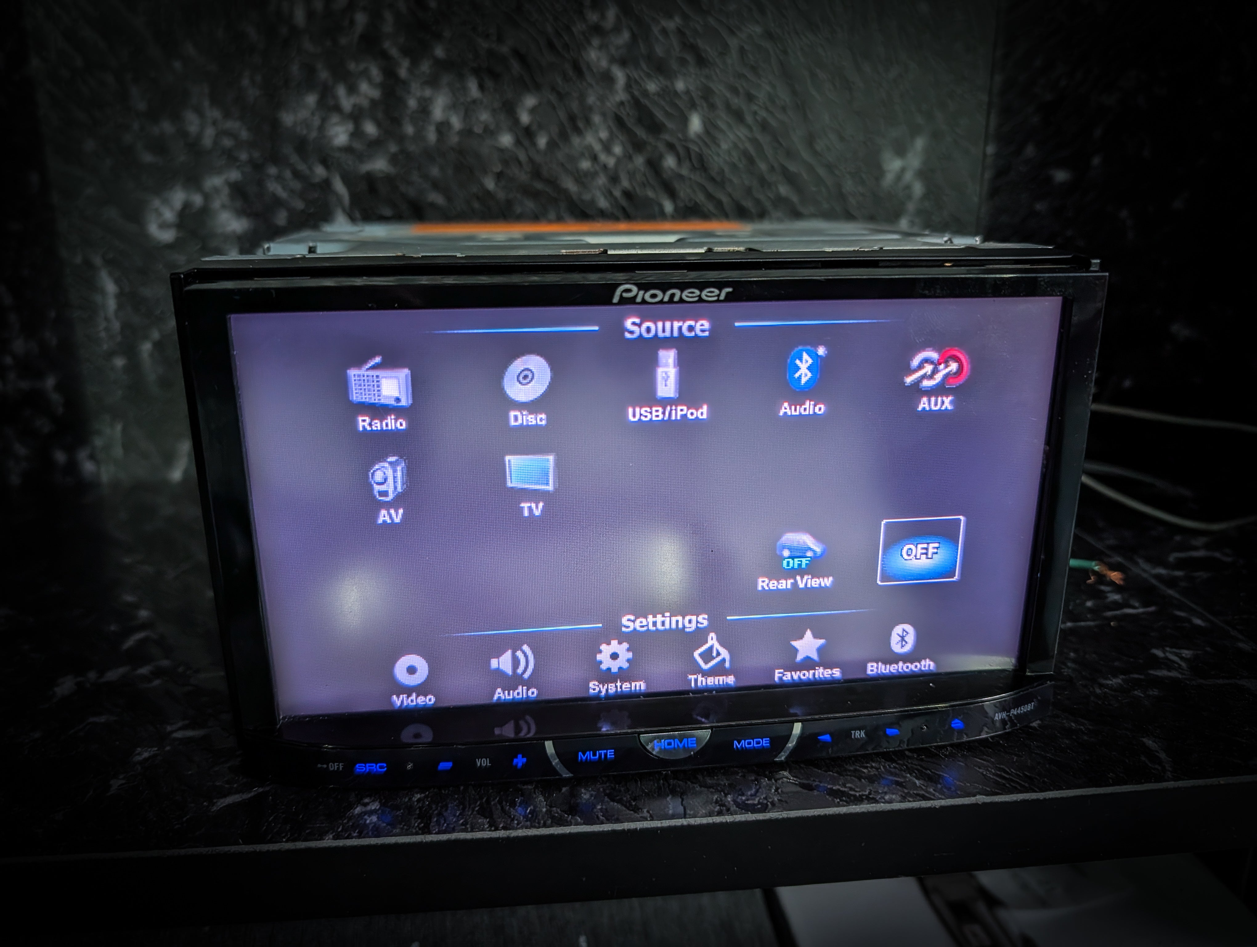 PIONEER Bluetooth Touchscreen Double Din Car Stereo TILT SCREEN