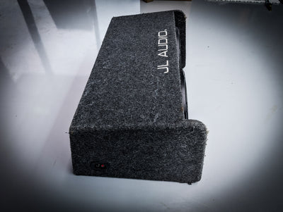 JL AUDIO SLOT WEDGE Dual 12" 1200watt Subs in ported Enclosure