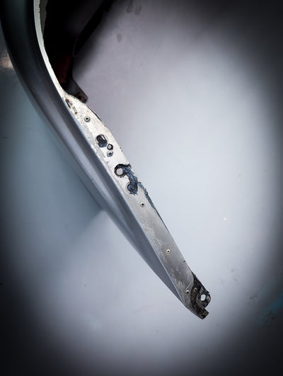 Nissan Skyline R34 Coupe Silver OEM Front Bar
