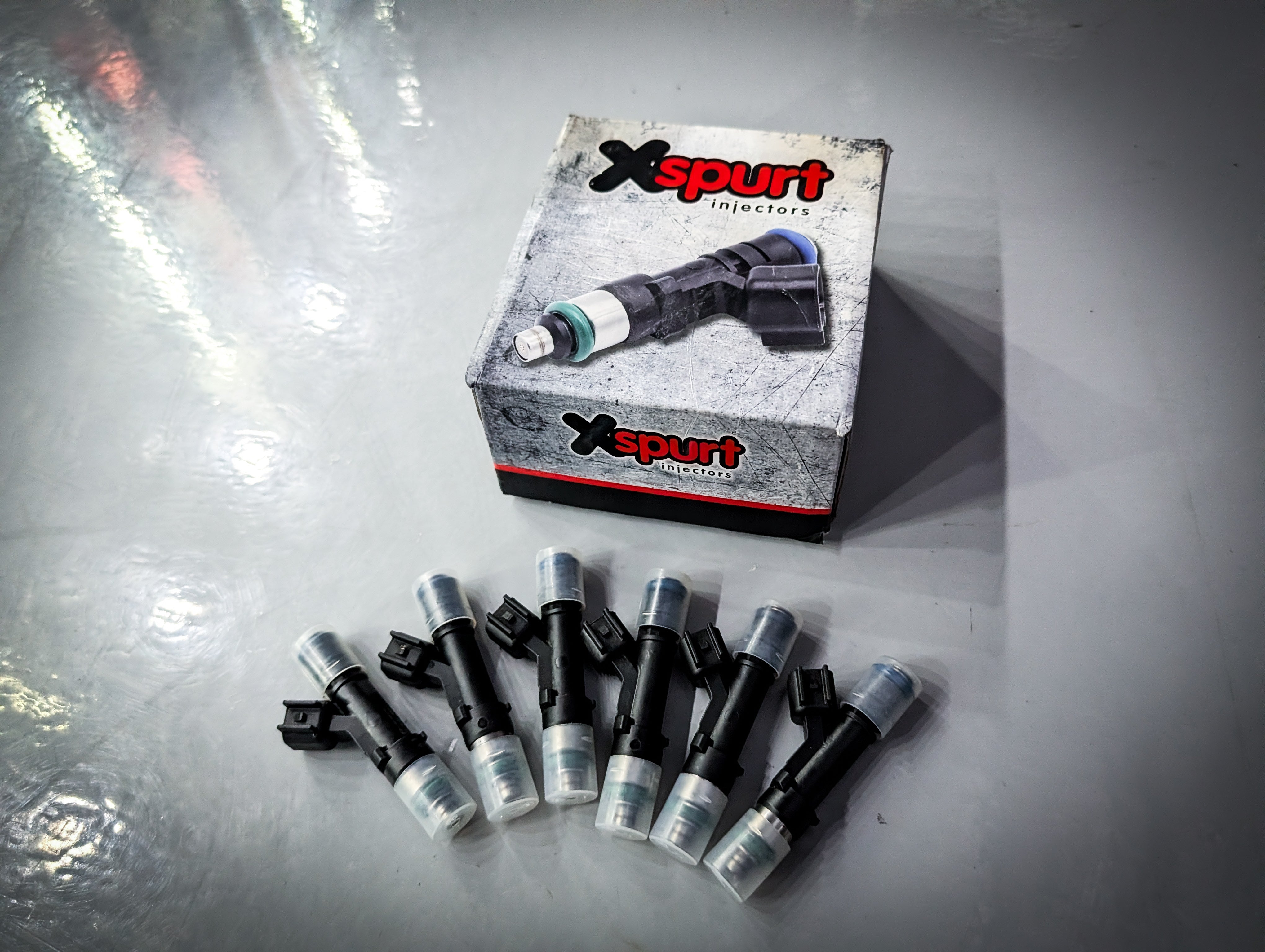 XSPURT "0280 158 279" 550cc Long Body Fuel Injectors x6