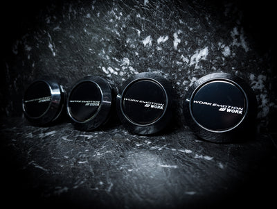 WORK Emotion Black Edition GT5 | T7R | CR2P | D9R | ZR10 Centre Caps