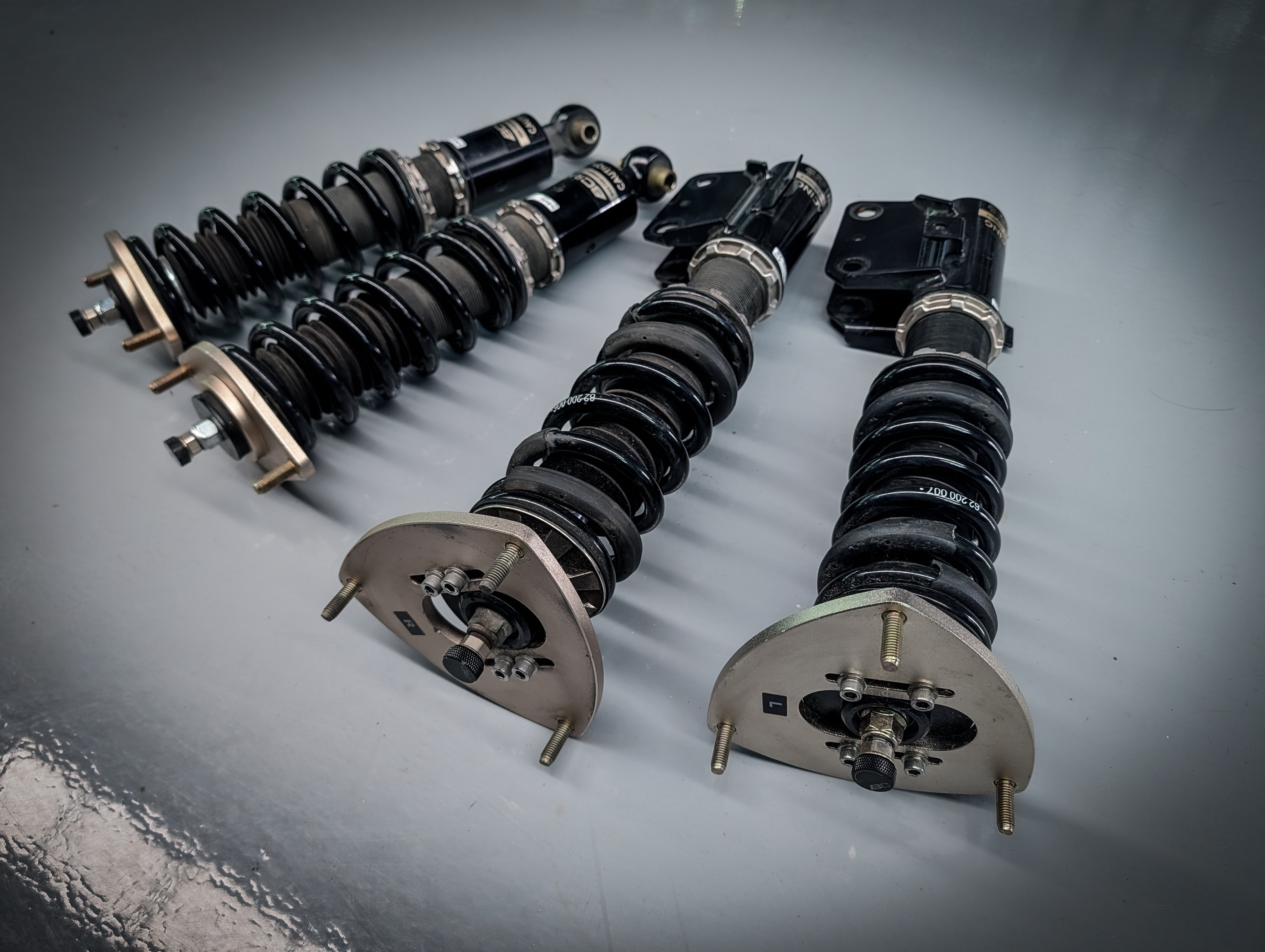 SUBARU WRX 08-11 BC GOLD Fully Adjustable Coilovers