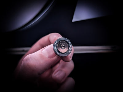 Password JDM M6 Gunmetal Grey Dress Up Washer And Bolt