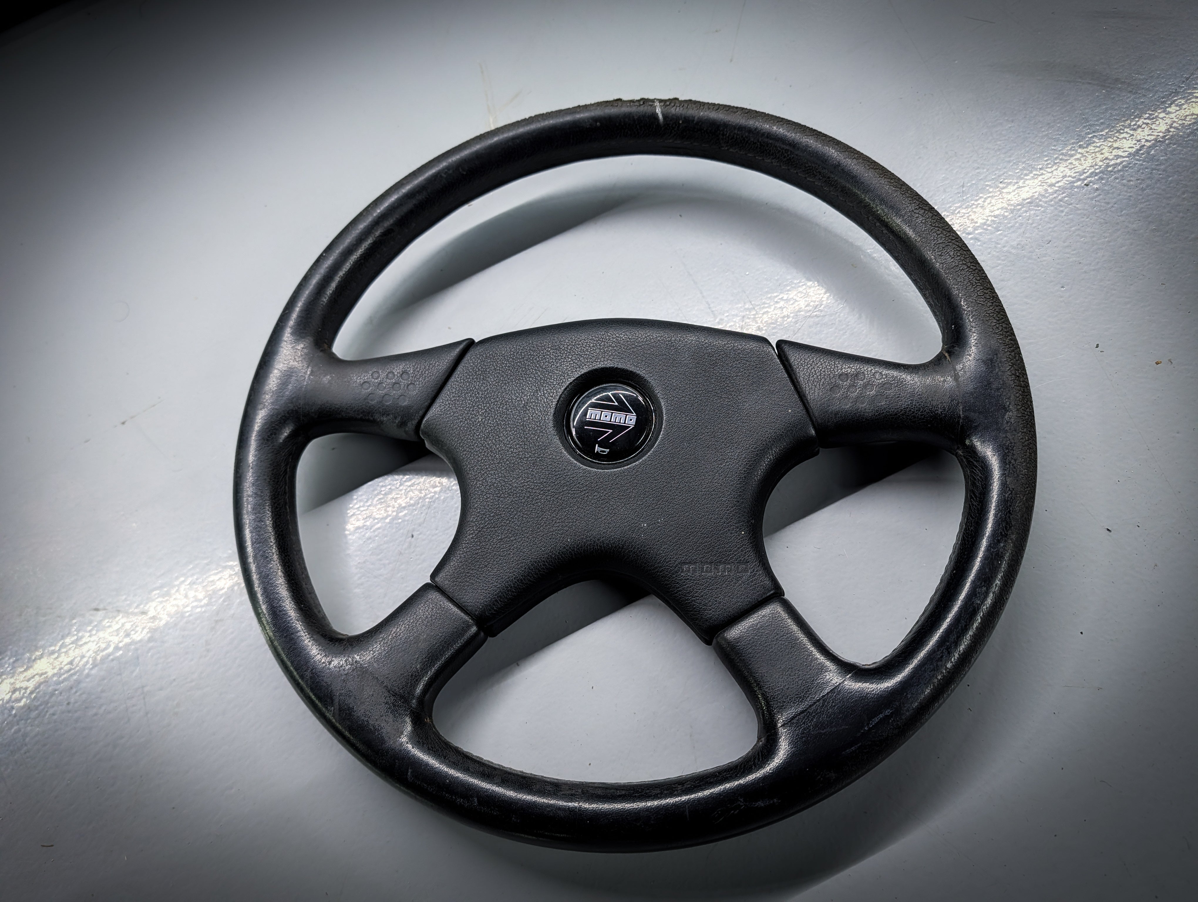 Early MOMO TYP M38 Steering Wheel 350mm