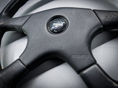 Early MOMO TYP M38 Steering Wheel 350mm
