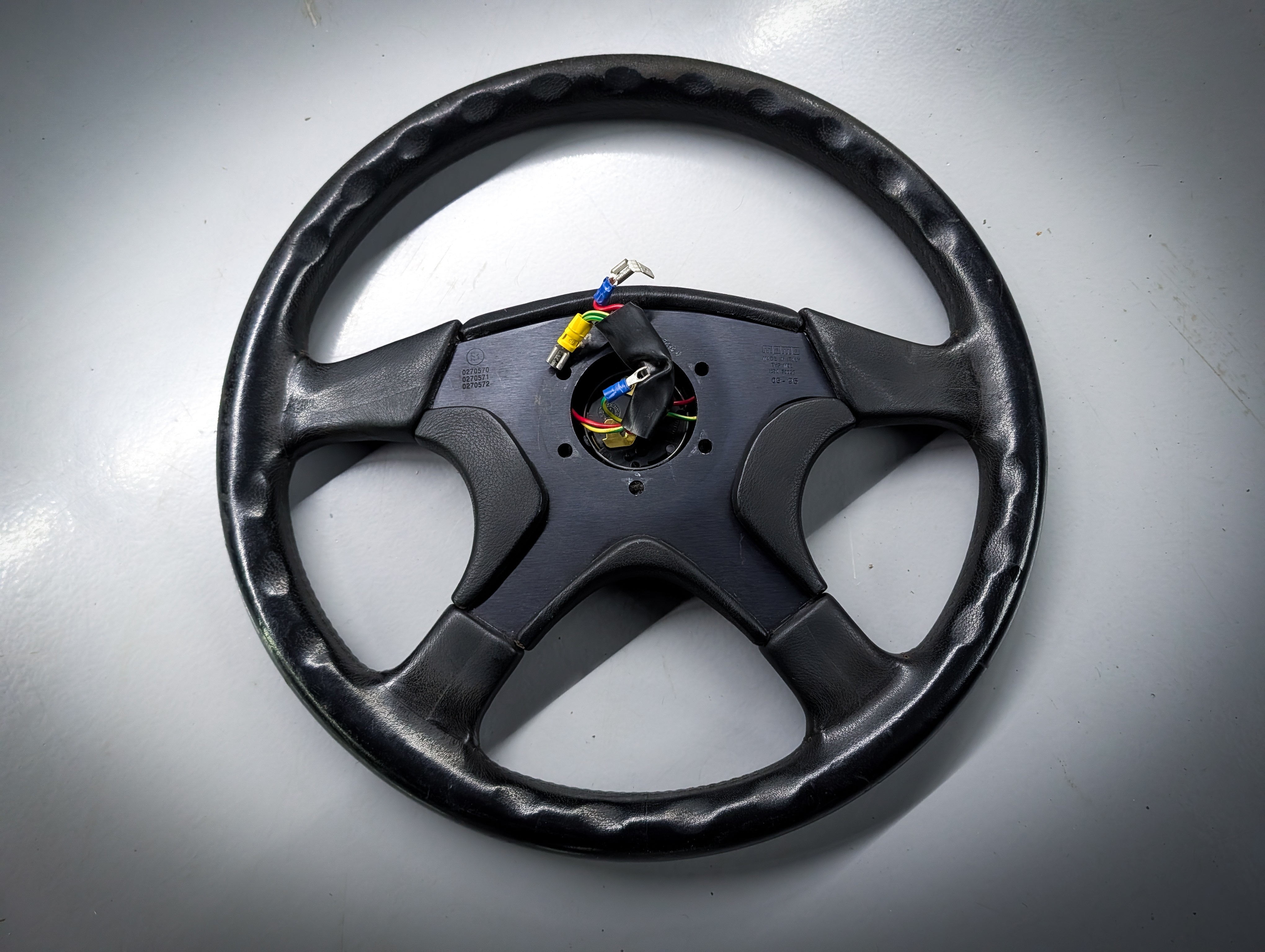Early MOMO TYP M38 Steering Wheel 350mm