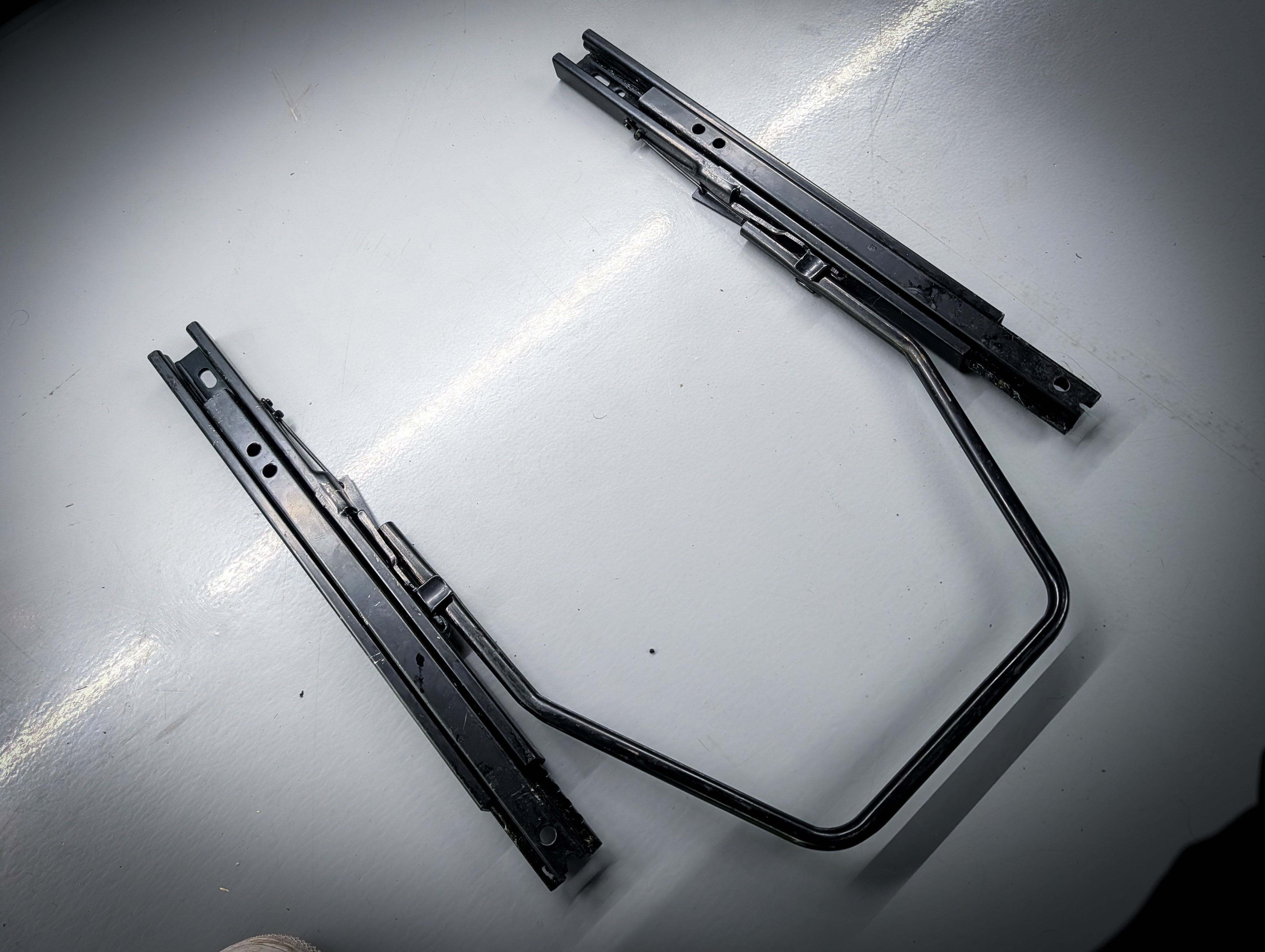 Universal Aftermarket Bucket Seat Slide Rail