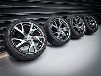 19" NISSAN 370Z Rays Forged Staggered Wheels x 4