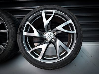 19" NISSAN 370Z Rays Forged Staggered Wheels x 4