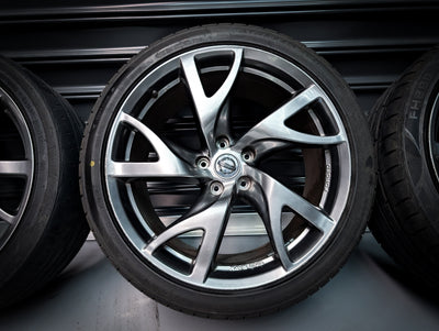 19" NISSAN 370Z Rays Forged Staggered Wheels x 4