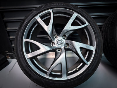 19" NISSAN 370Z Rays Forged Staggered Wheels x 4