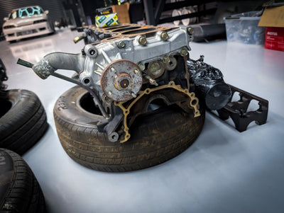 NISSAN Skyline Bare RB25 NEO Block, Crankshaft, Bearings.