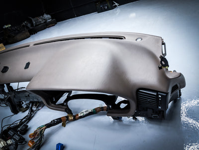 Toyota Soarer JZZ30 Brown Dashboard