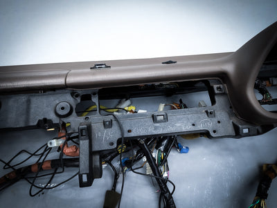 Toyota Soarer JZZ30 Brown Dashboard