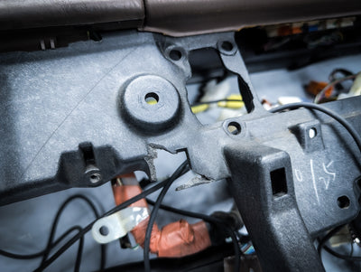 Toyota Soarer JZZ30 Brown Dashboard
