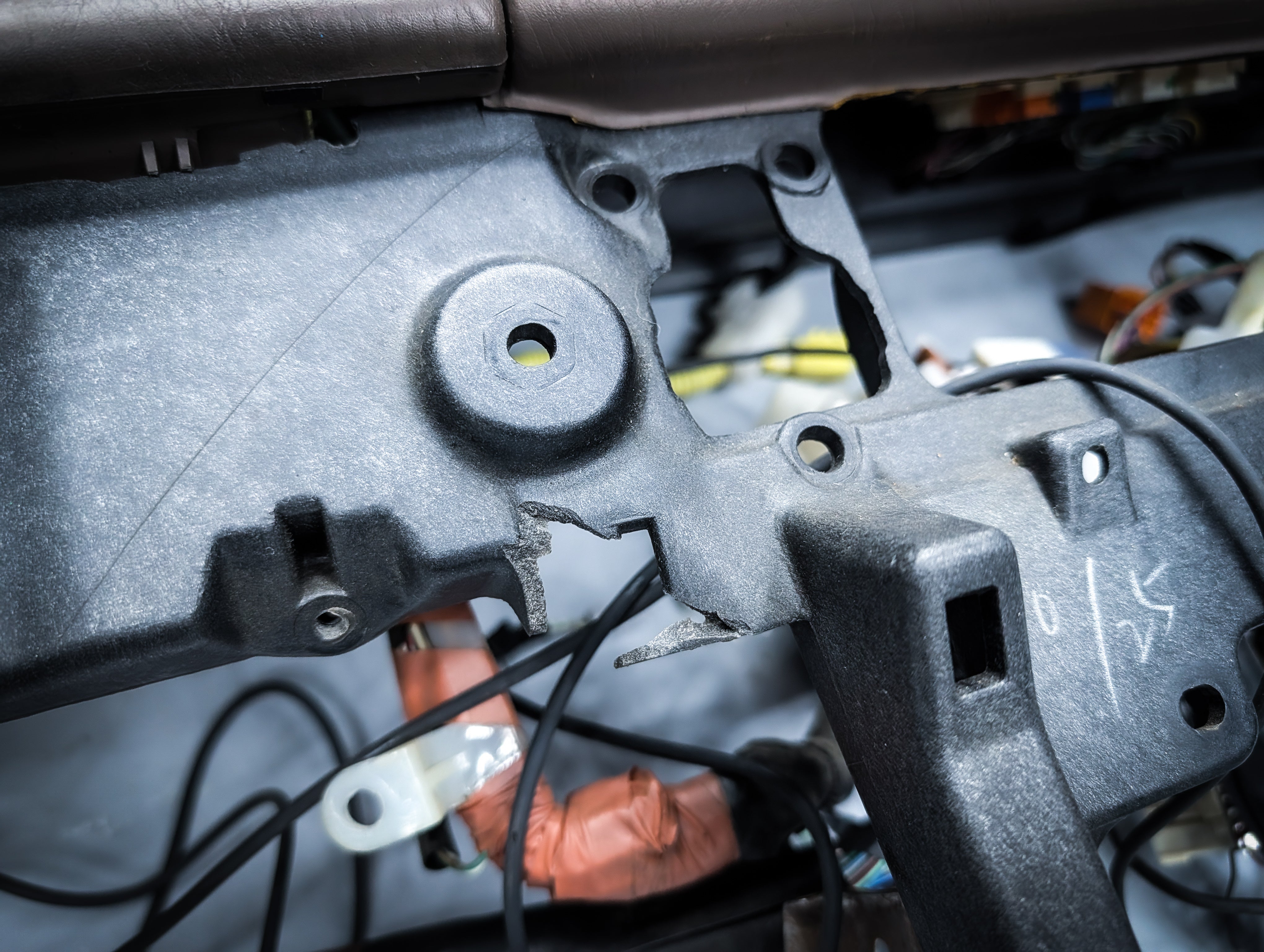 Toyota Soarer JZZ30 Brown Dashboard