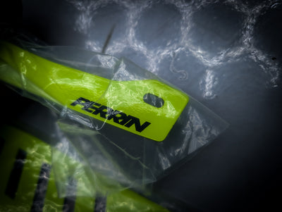 NEW • PERRIN Subaru 08-14 WRX Side Fender Covers NEON YELLOW