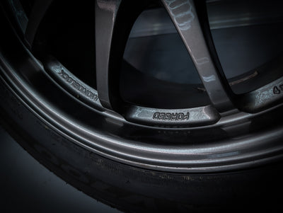 17" VOLK RAYS CE28 Staggared Wheels x 4