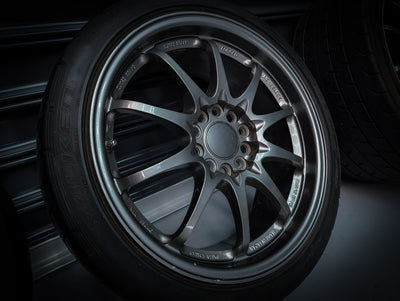 17" VOLK RAYS CE28 Staggared Wheels x 4