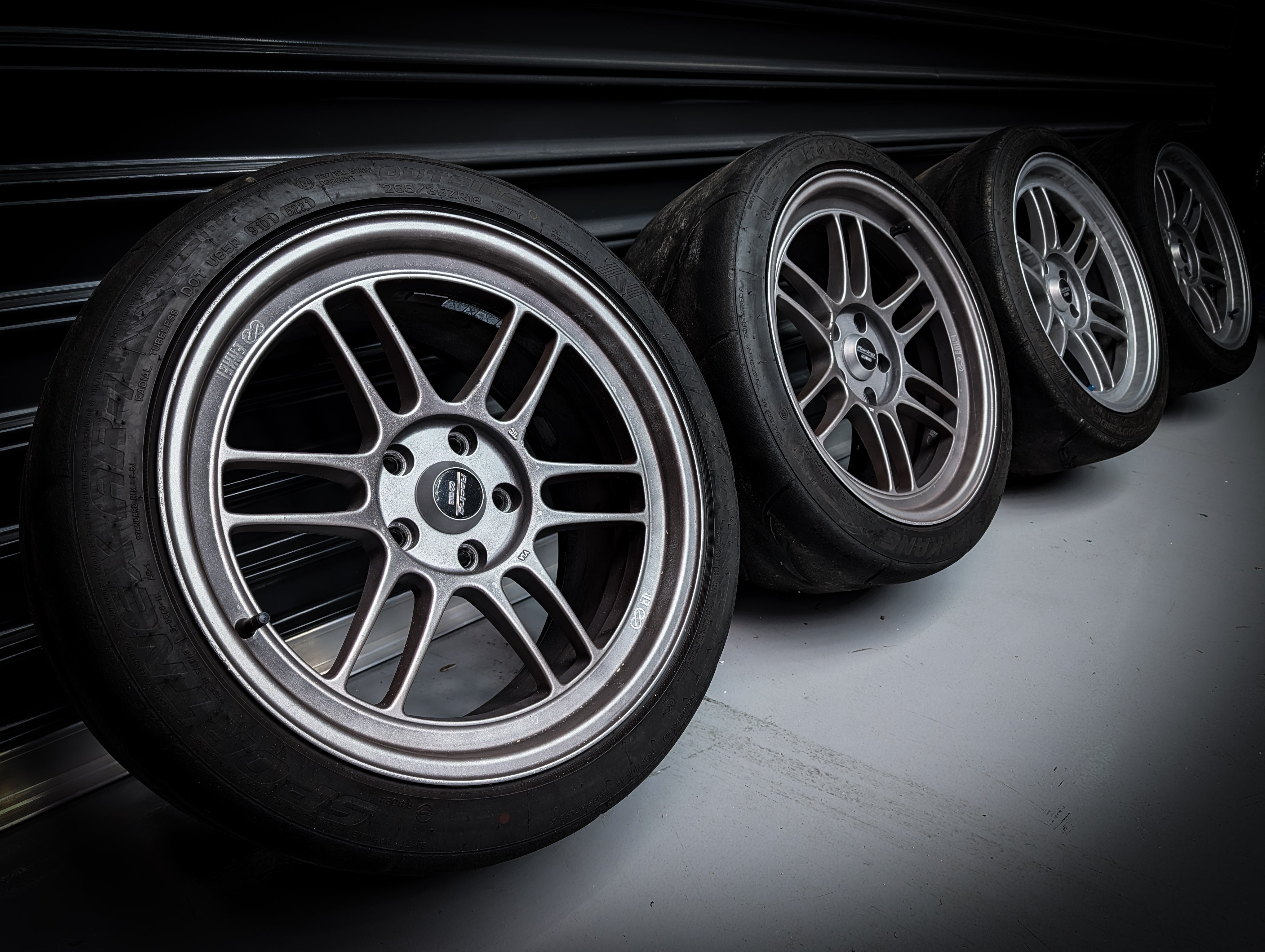 18" ENKEI RPF1 Wheels x 4