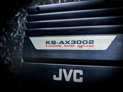 JVC 370watt 2 channel Channel Amplifier