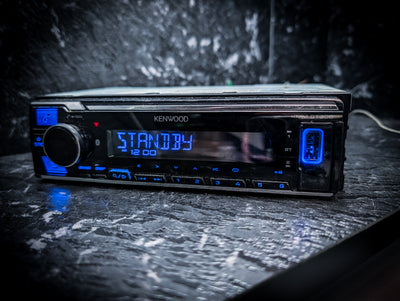 KENWOOD Bluetooth Single Din Car Stereo