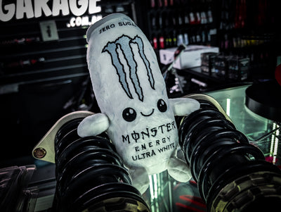 Ultra White MONSTER ENERGY Drink Plushie