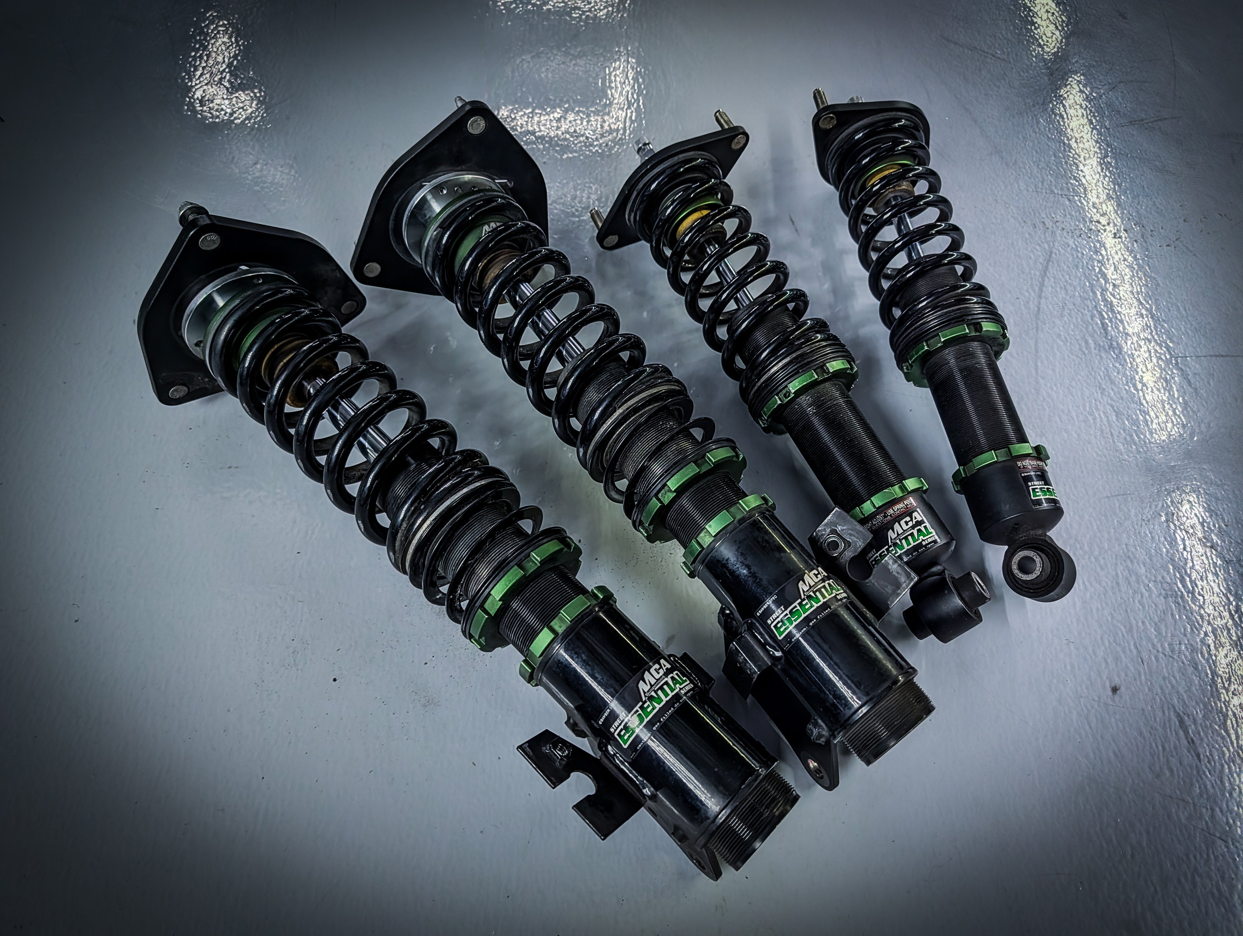 Subaru VA WRX/LEVORG MCA Essential Greens Fully Adjustable Coilovers