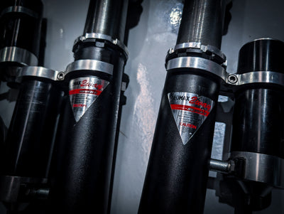 Nissan R35 GTR NEOMAX Silver 2 Way Adjustable Coilovers