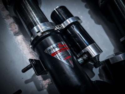 Nissan R35 GTR NEOMAX Silver 2 Way Adjustable Coilovers