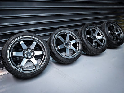 18" AVID 01 Gunmetal Staggered Wheels x 4