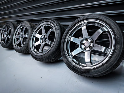 18" AVID 01 Gunmetal Staggered Wheels x 4