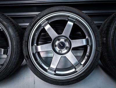 18" AVID 01 Gunmetal Staggered Wheels x 4