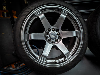 18" AVID 06 Gunmetal Wheels x 4