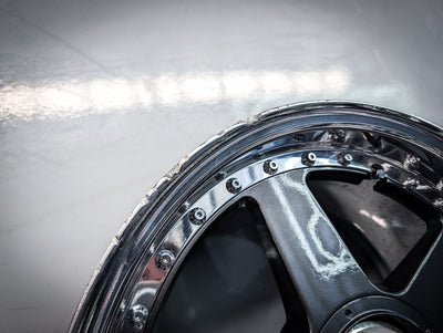 17" MAZDASPEED Rays MS-01 2 Piece Staggared Wheels x 4