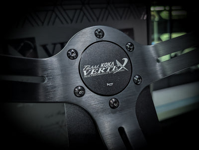 #6 Vertex x KOKA Dept // 340mm Deep Dished Steering Wheel • Limited to only 30 worldwide