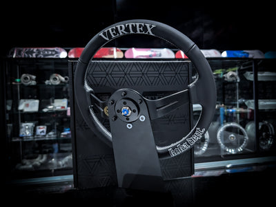 #6 Vertex x KOKA Dept // 340mm Deep Dished Steering Wheel • Limited to only 30 worldwide