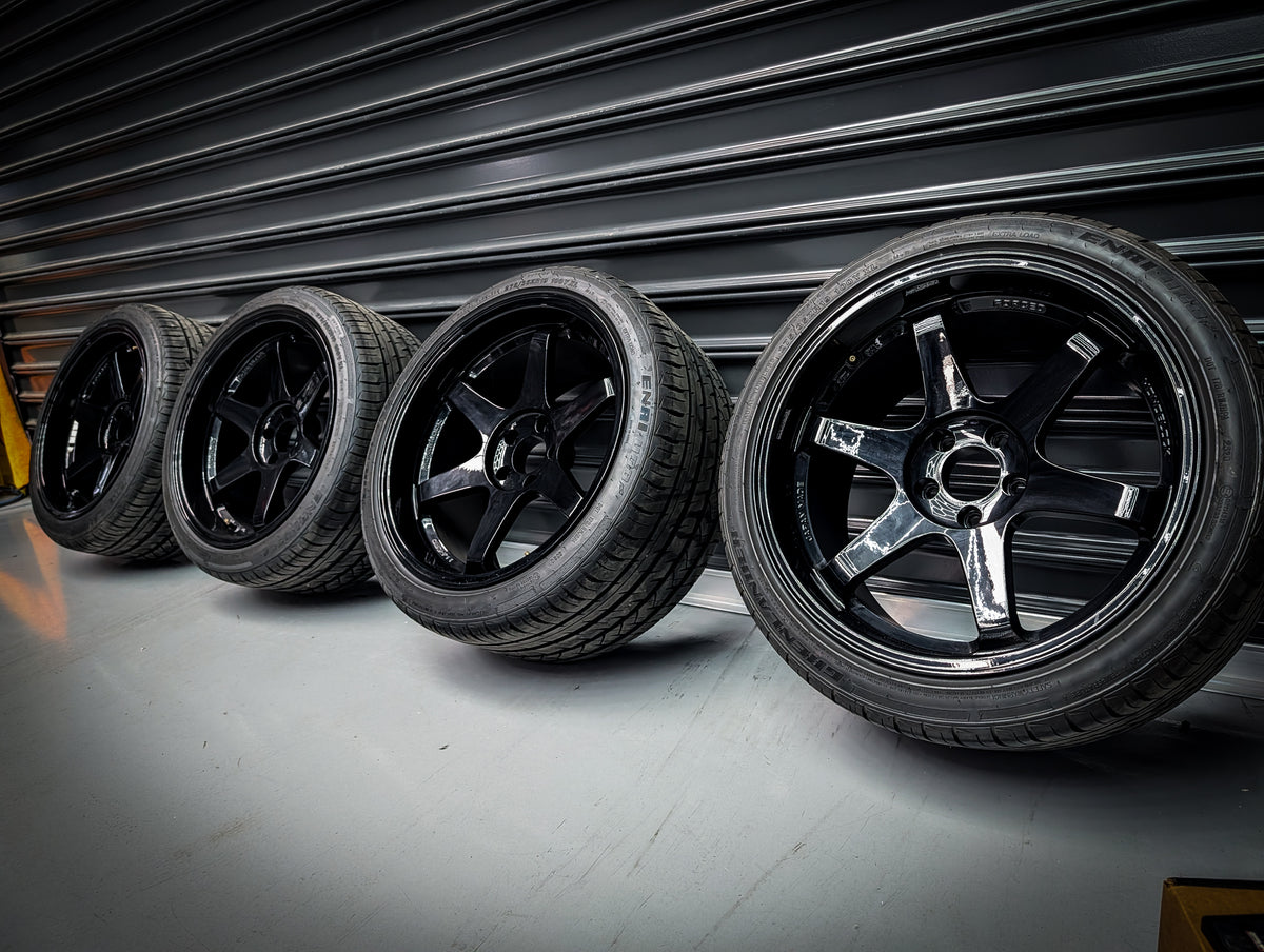 19" SSW DRIFTER Gloss Black Wheels x 4