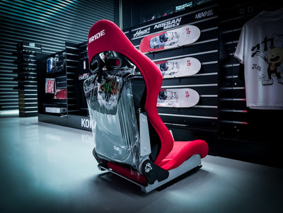 RED | BRIDE Low Max Universal Aftermarket Bucket Seat