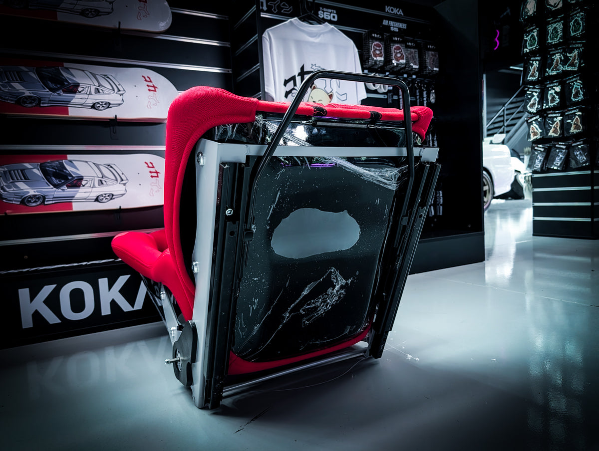 RED | BRIDE Low Max Universal Aftermarket Bucket Seat
