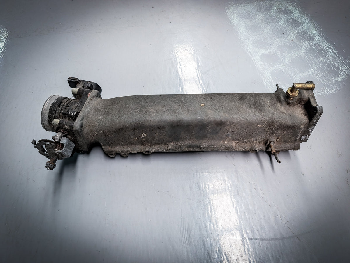 Nissan RB25DET NEO Forward Facing Manifold Cut and Shut + Throttle Body