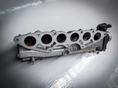 Nissan RB25DET NEO Forward Facing Manifold Cut and Shut + Throttle Body
