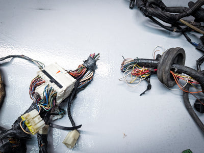 R32 Skyline Coupe Gtst Manual Engine and Cabin Wiring Loom ( Cut Through Firewall )