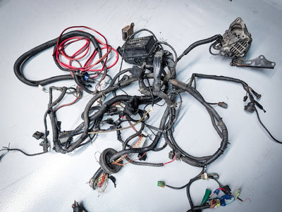 R32 Skyline Coupe Gtst Manual Engine and Cabin Wiring Loom ( Cut Through Firewall )
